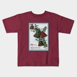 Vintage Merry Christmas Kids T-Shirt